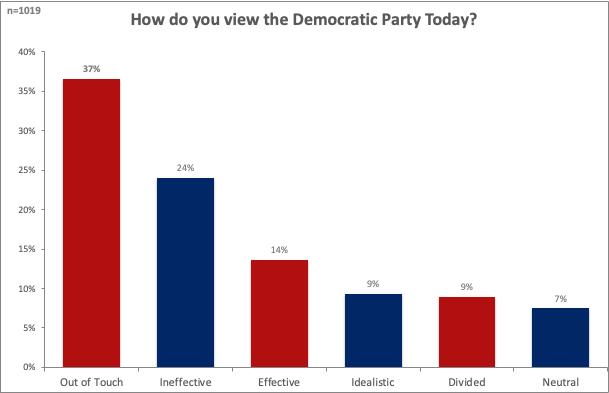 How do you view the Democratic Party today?